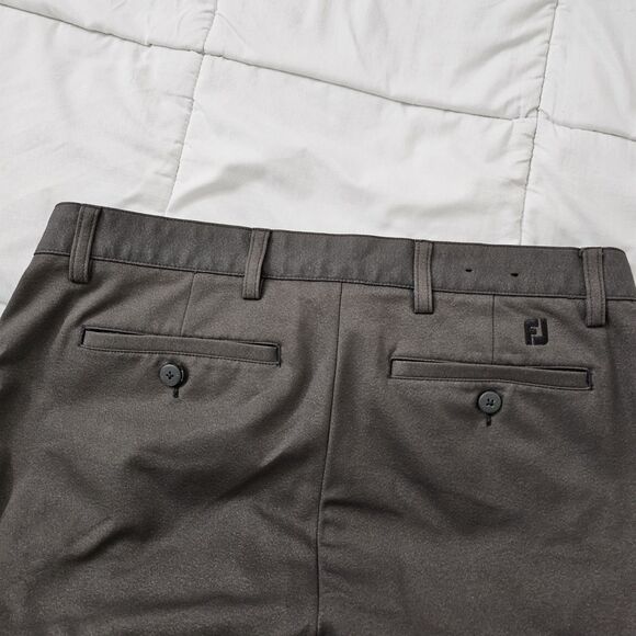 FootJoy Golf Pants 34 x 30 Dark Gray Flex Tech Wicking Performance Outdoor - Picture 6 of 10